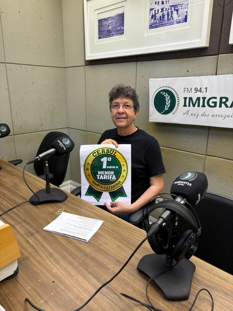 Cersul é reconhecida pela menor tarifa de energia elétrica em Santa Catarina