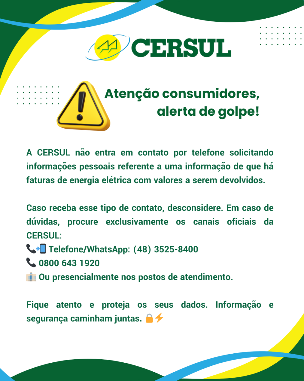 Alerta sobre tentativa de golpe